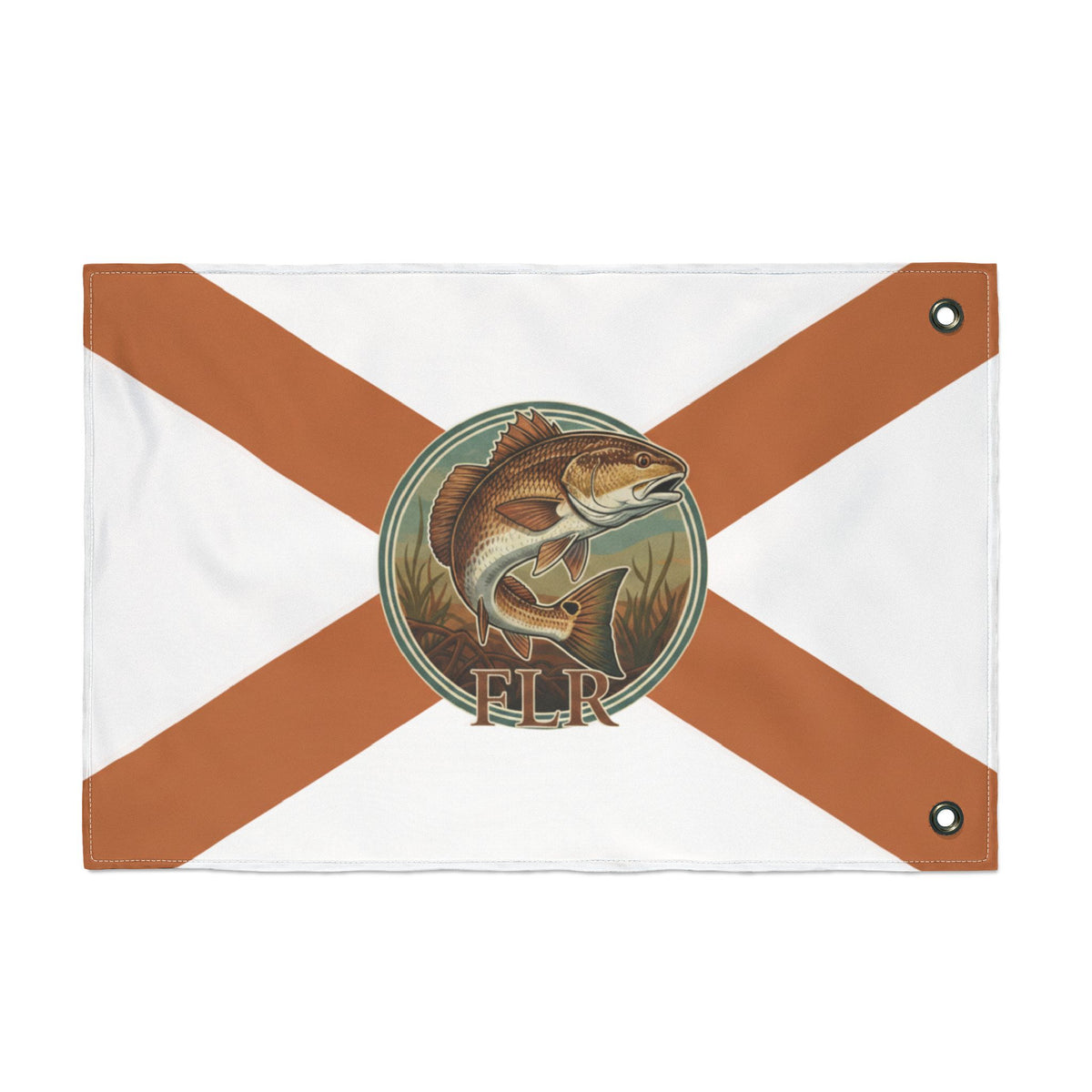 FLR Florida Flag - Double-Sided - Official Flag of the Inshore Obsessed detail view