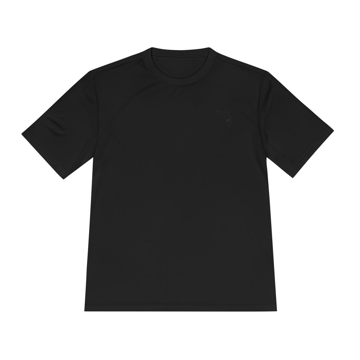 FLR Redfish Crossbones Dryfit Tee - UPF Performance Fishing Shirt detail view