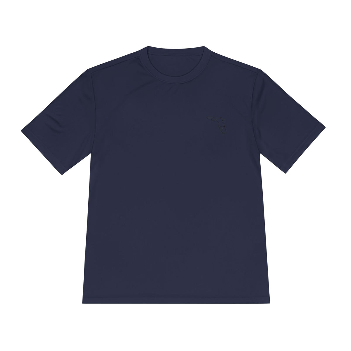 FLR Fish Til I'm Dead Dryfit Performance Tee - UPF Moisture-Wicking Fishing Shirt detail view