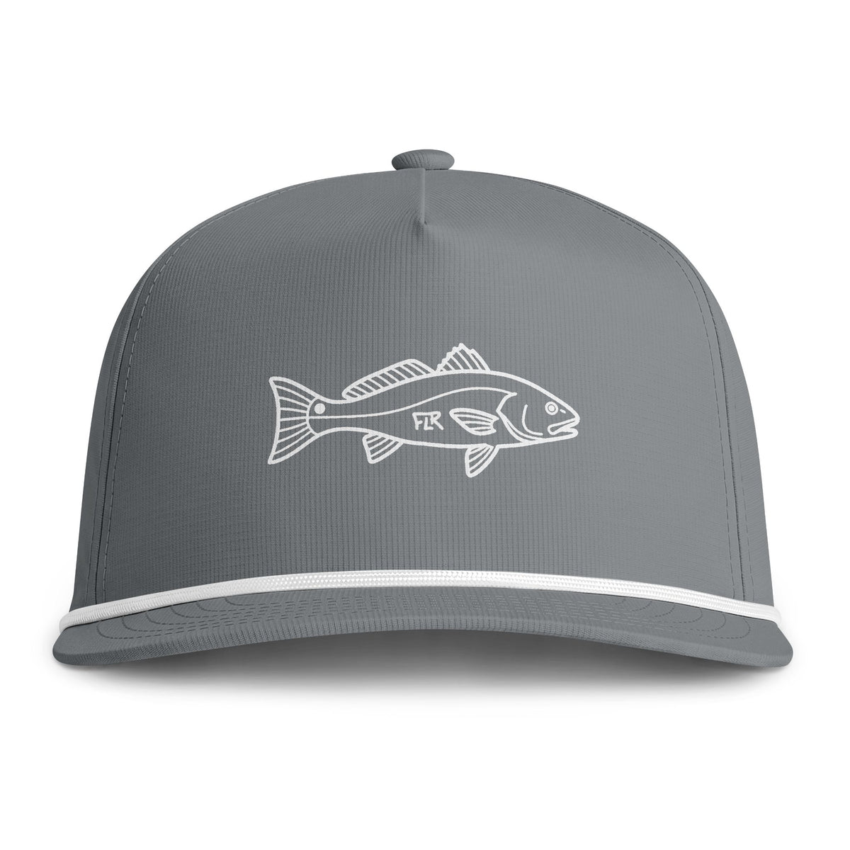 FLR Redfish Sunwashed Rope Cap | Fishing Hat for Inshore Anglers