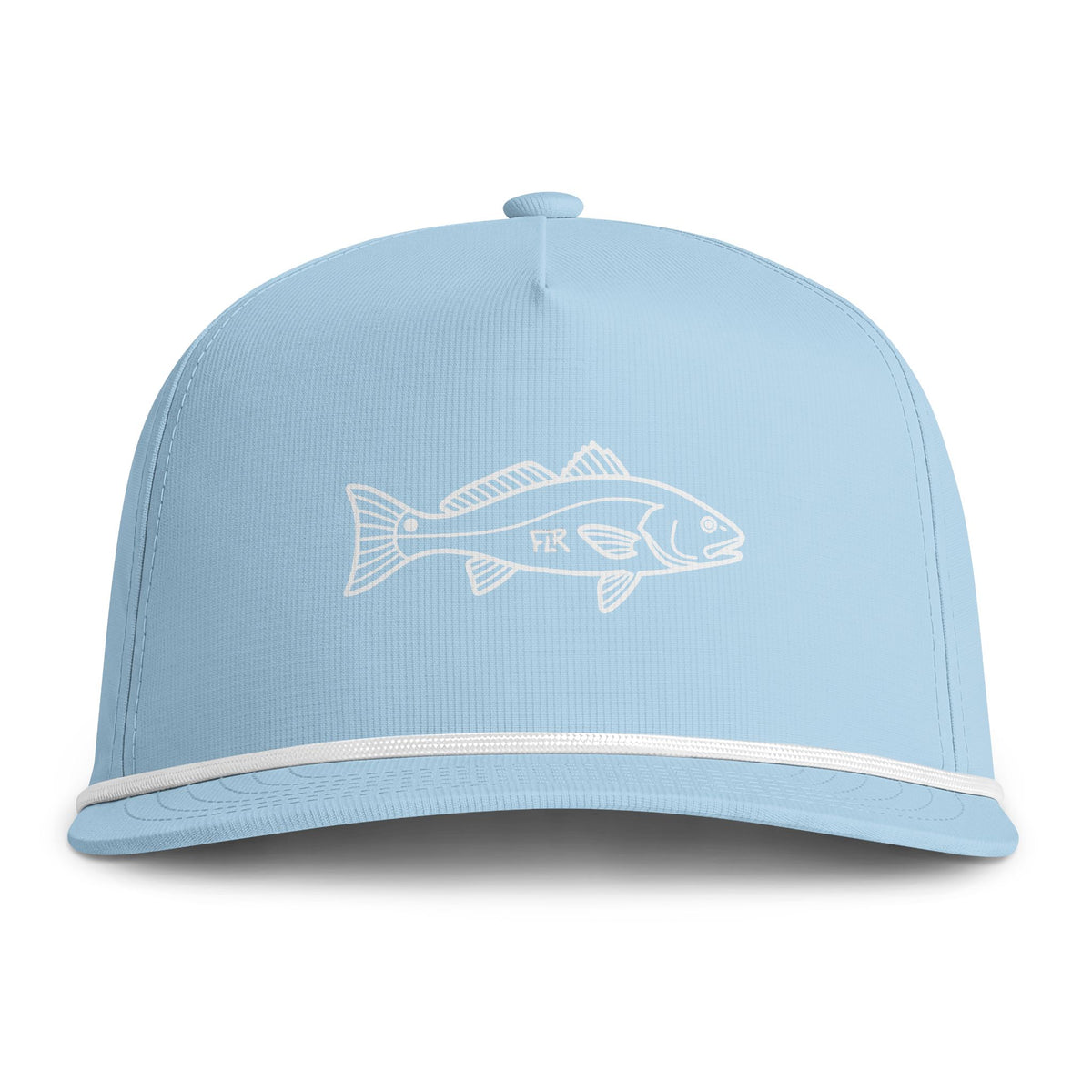 FLR Redfish Sunwashed Rope Cap | Fishing Hat for Inshore Anglers