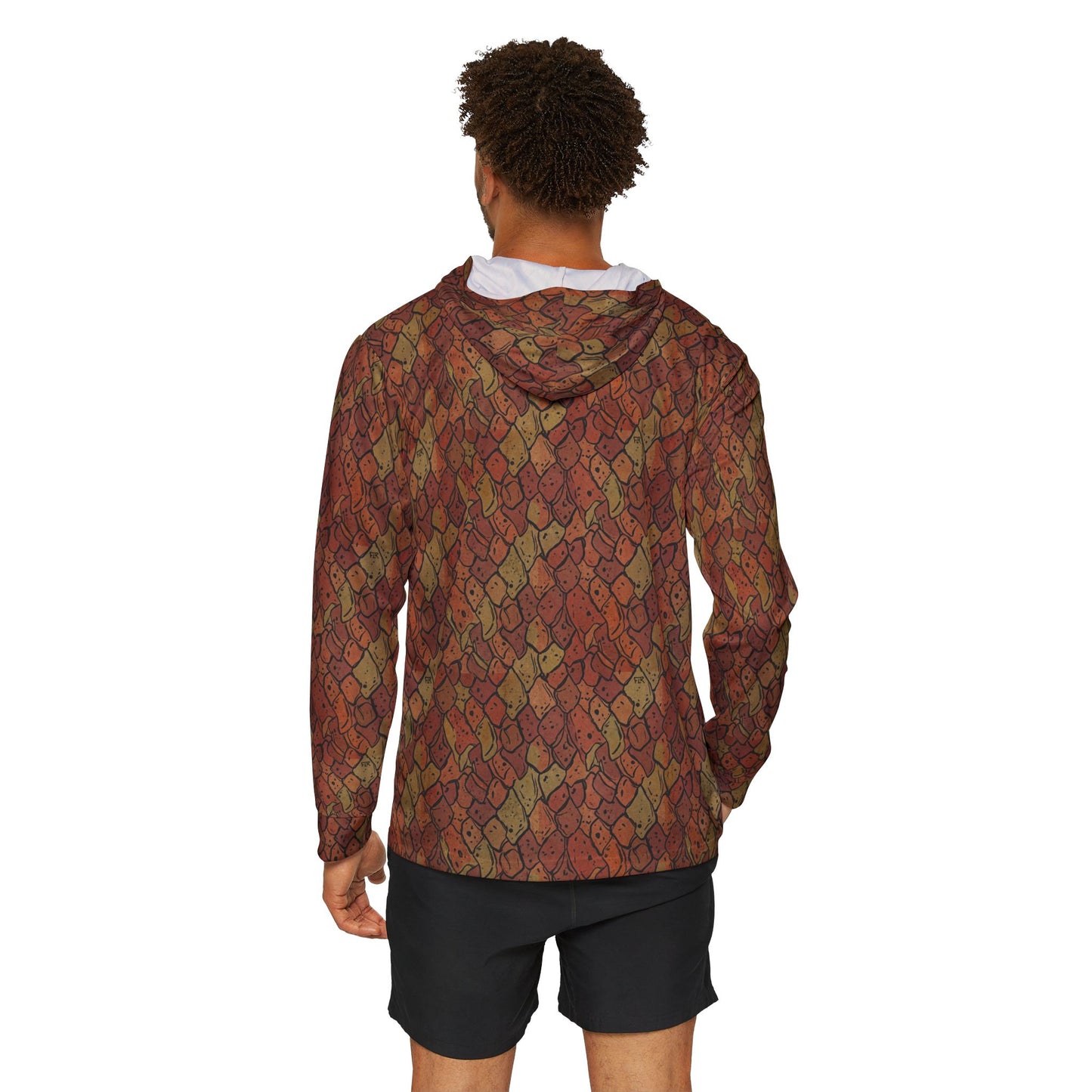 FLR Redfish Scales Camo Guide Hoodie | UPF 50+ All-Over Print Performance Hoodie
