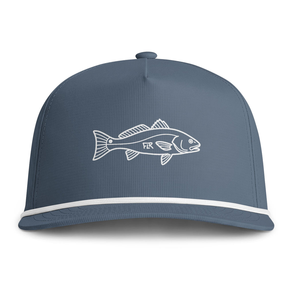 FLR Redfish Sunwashed Rope Cap | Fishing Hat for Inshore Anglers