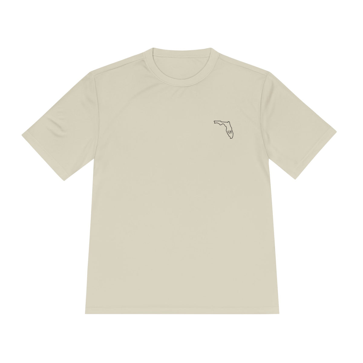 FLR Fish Til I'm Dead Dryfit Performance Tee - UPF Moisture-Wicking Fishing Shirt detail view