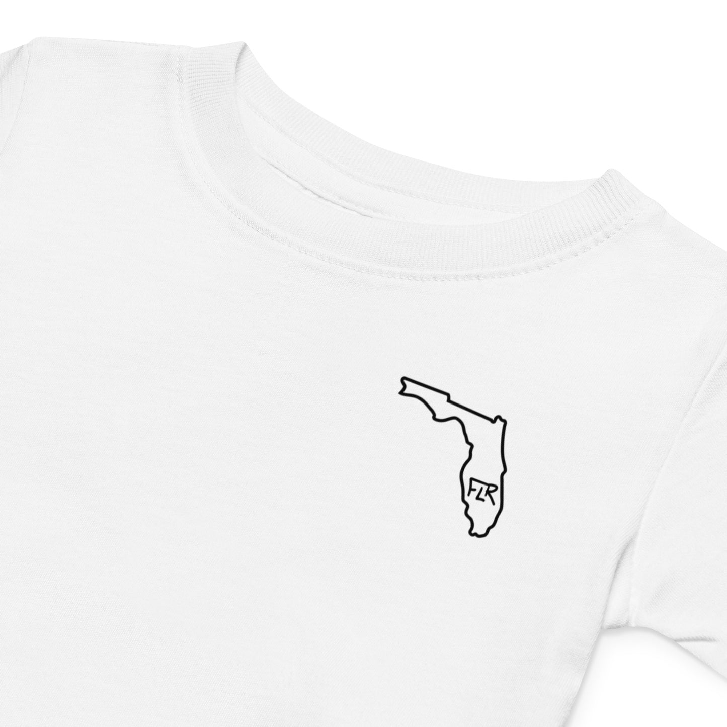Fish Til I'm Dead Baby T-Shirt - FLR Florida Fishing Baby Tee detail view