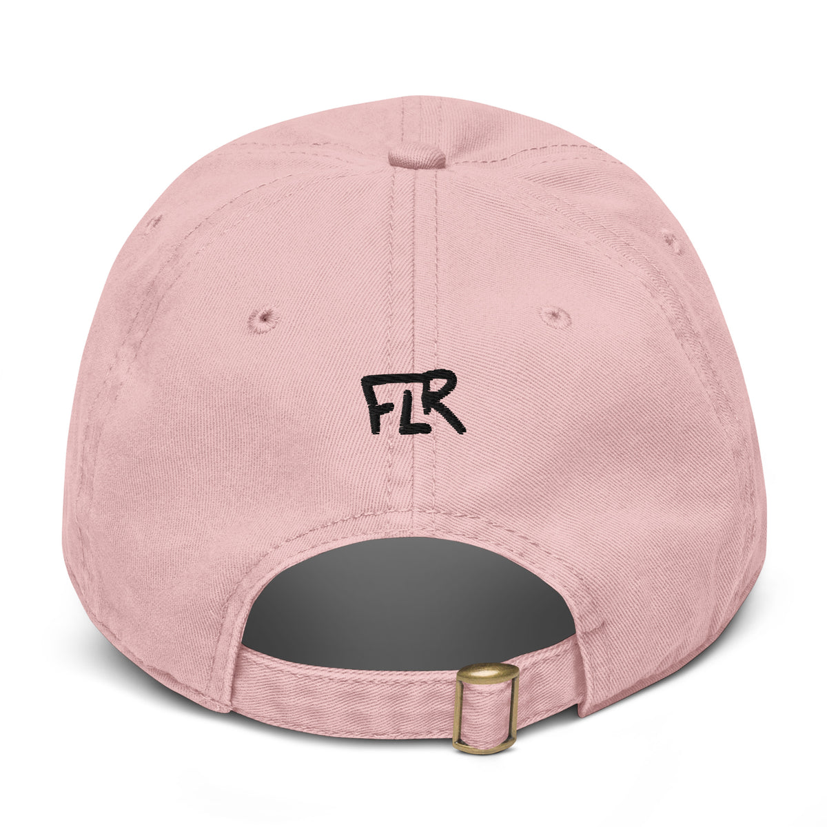 FLR Redfish Garment-Washed Dad Cap - Soft Unstructured Florida Fishing Hat detail view
