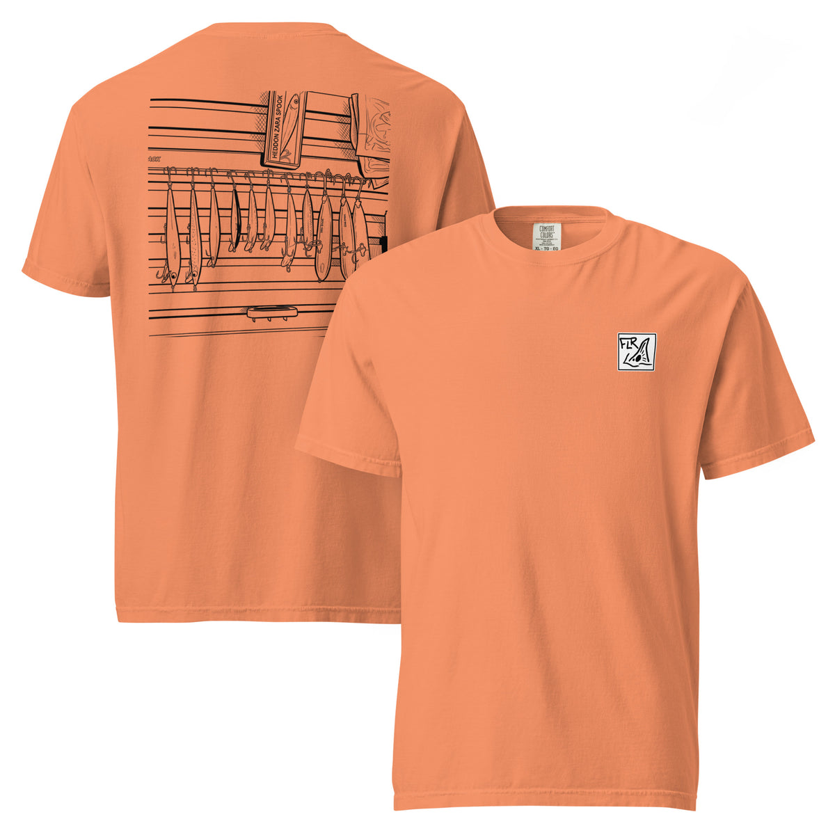 Lure Collection Unisex Fishing T-Shirt - Florida Redfish LLC detail view