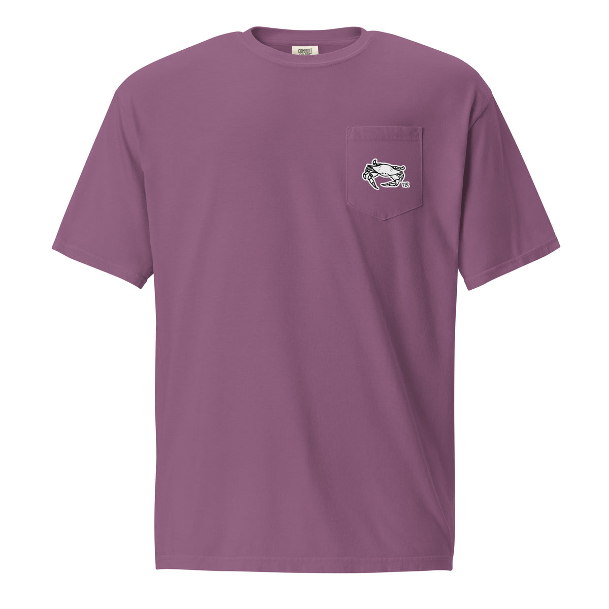 Fishin' Reds 'Til I'm Dead Vintage Unisex Pocket Tee - Florida Redfish LLC detail view
