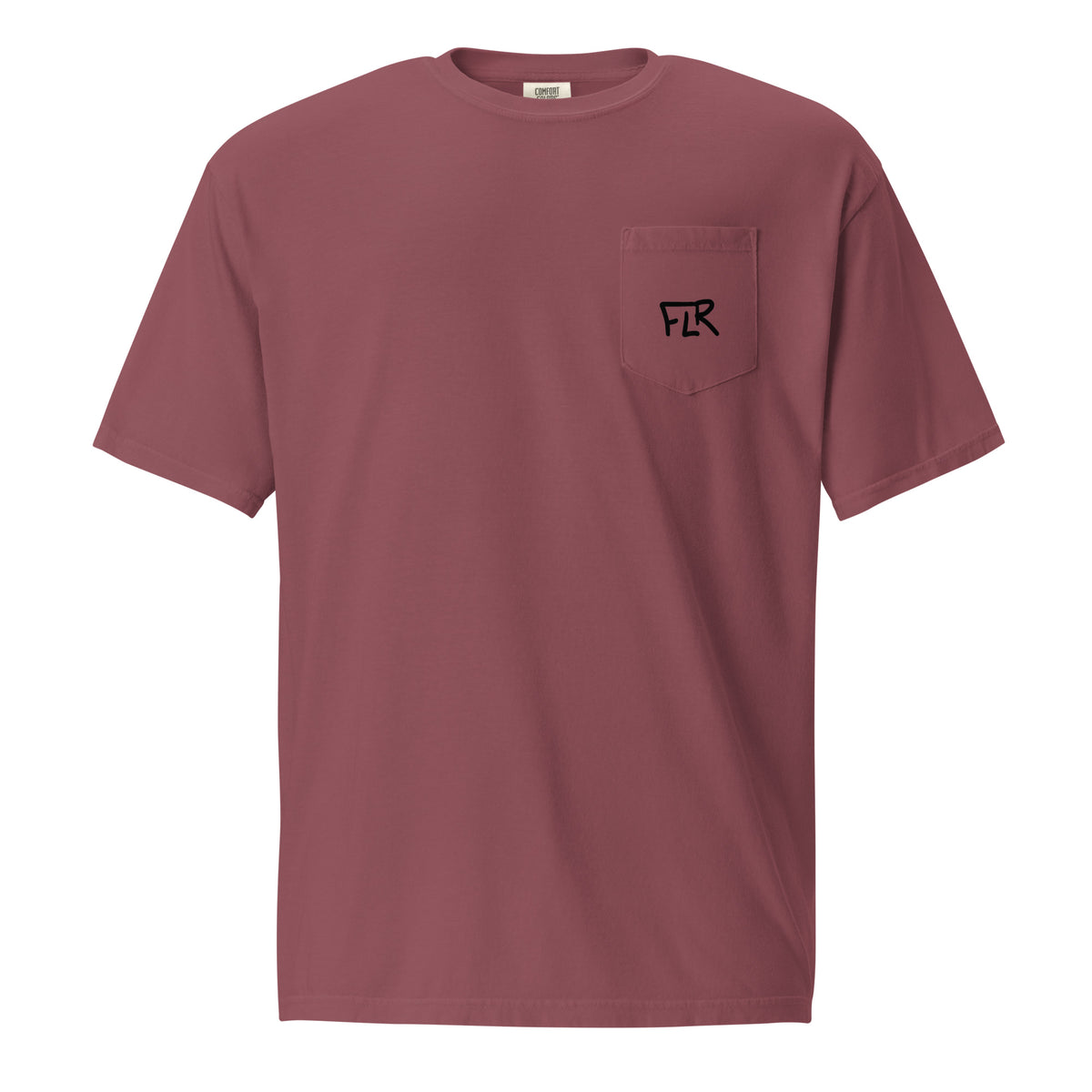 Classic Popping Cork Unisex Pocket Tee - Florida Redfish LLC Inshore Fishing Shirt detail view