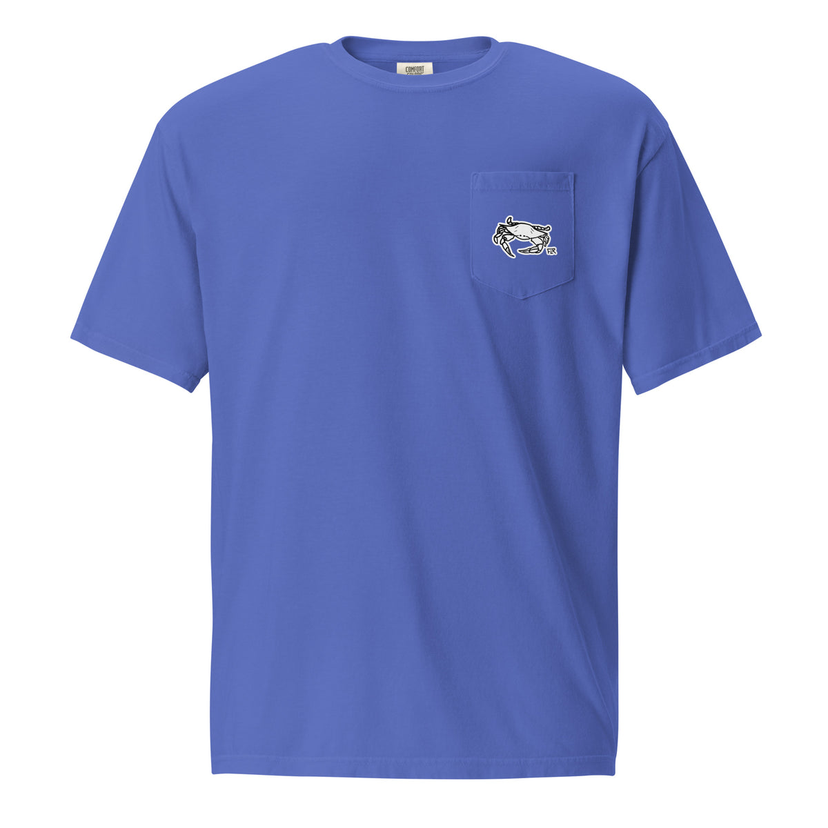 Fishin' Reds 'Til I'm Dead Vintage Unisex Pocket Tee - Florida Redfish LLC detail view