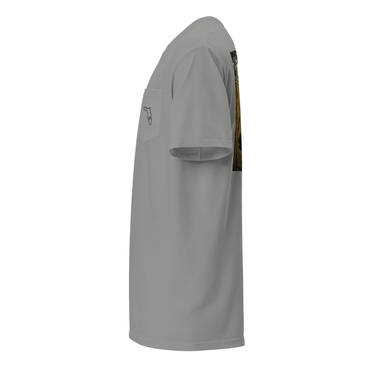 FLR Mangrove Redfish T-Shirt - Florida Inshore Unisex Garment-Dyed Fishing Tee detail view