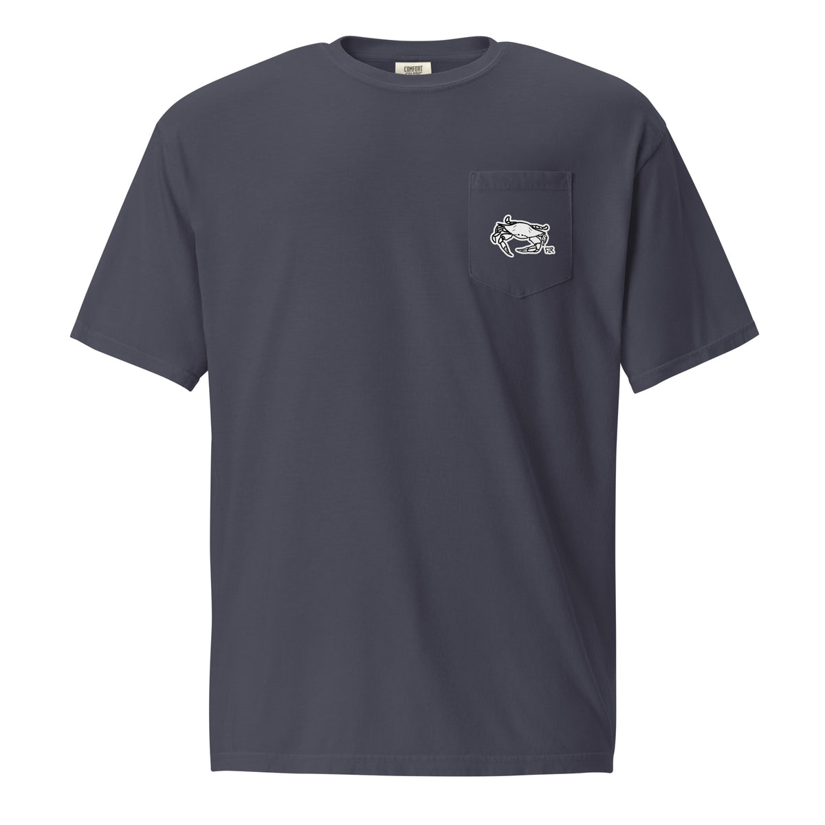 Fishin' Reds 'Til I'm Dead Vintage Unisex Pocket Tee - Florida Redfish LLC detail view