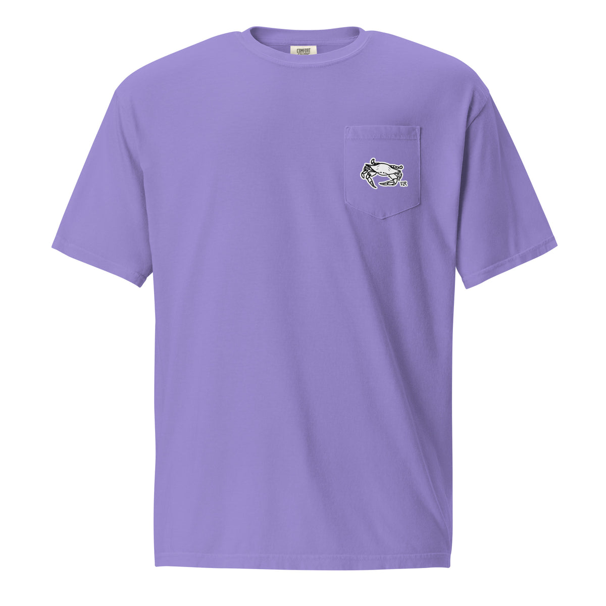 Fishin' Reds 'Til I'm Dead Vintage Unisex Pocket Tee - Florida Redfish LLC detail view