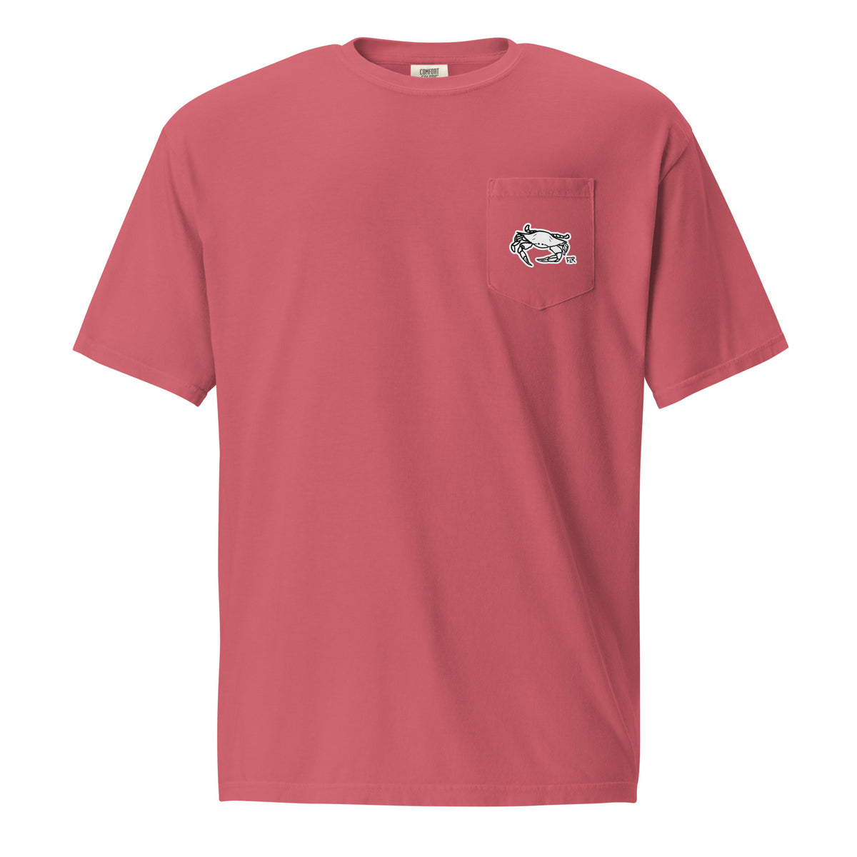 Fishin' Reds 'Til I'm Dead Vintage Unisex Pocket Tee - Florida Redfish LLC detail view