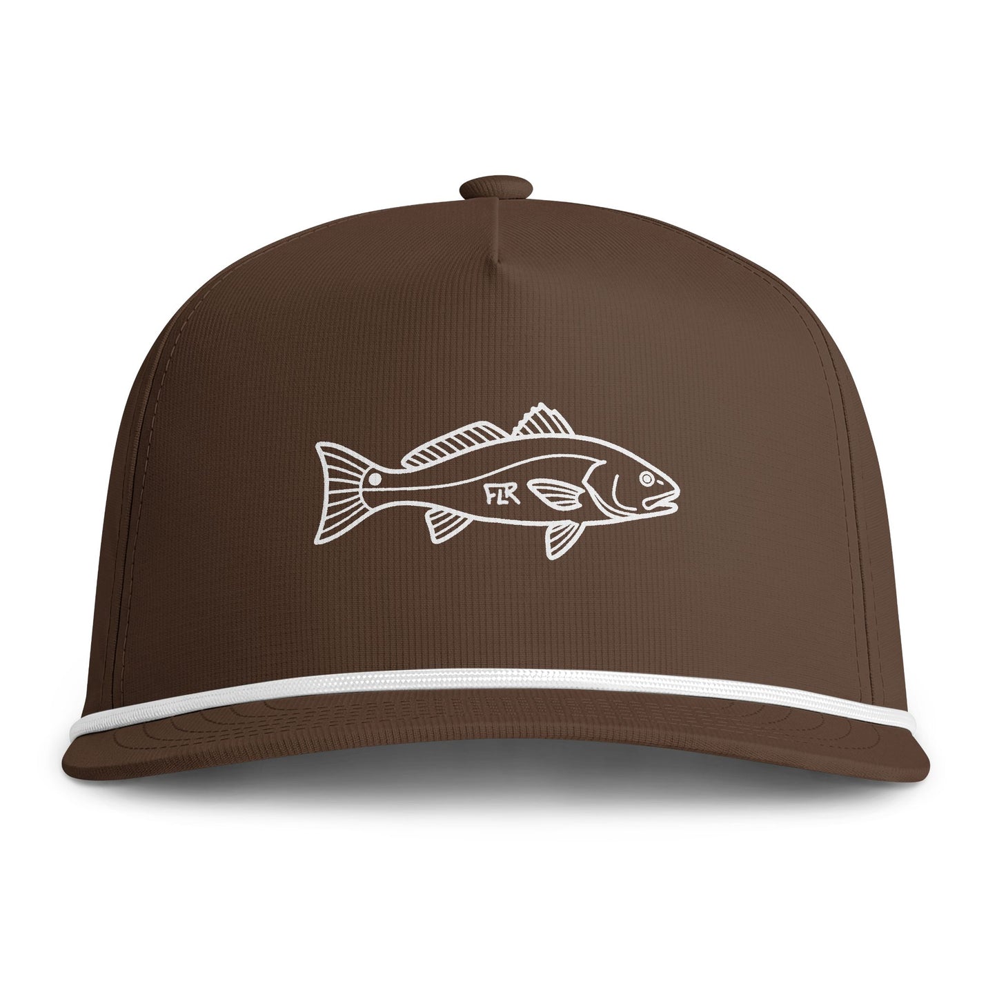 FLR Redfish Sunwashed Rope Cap | Fishing Hat for Inshore Anglers