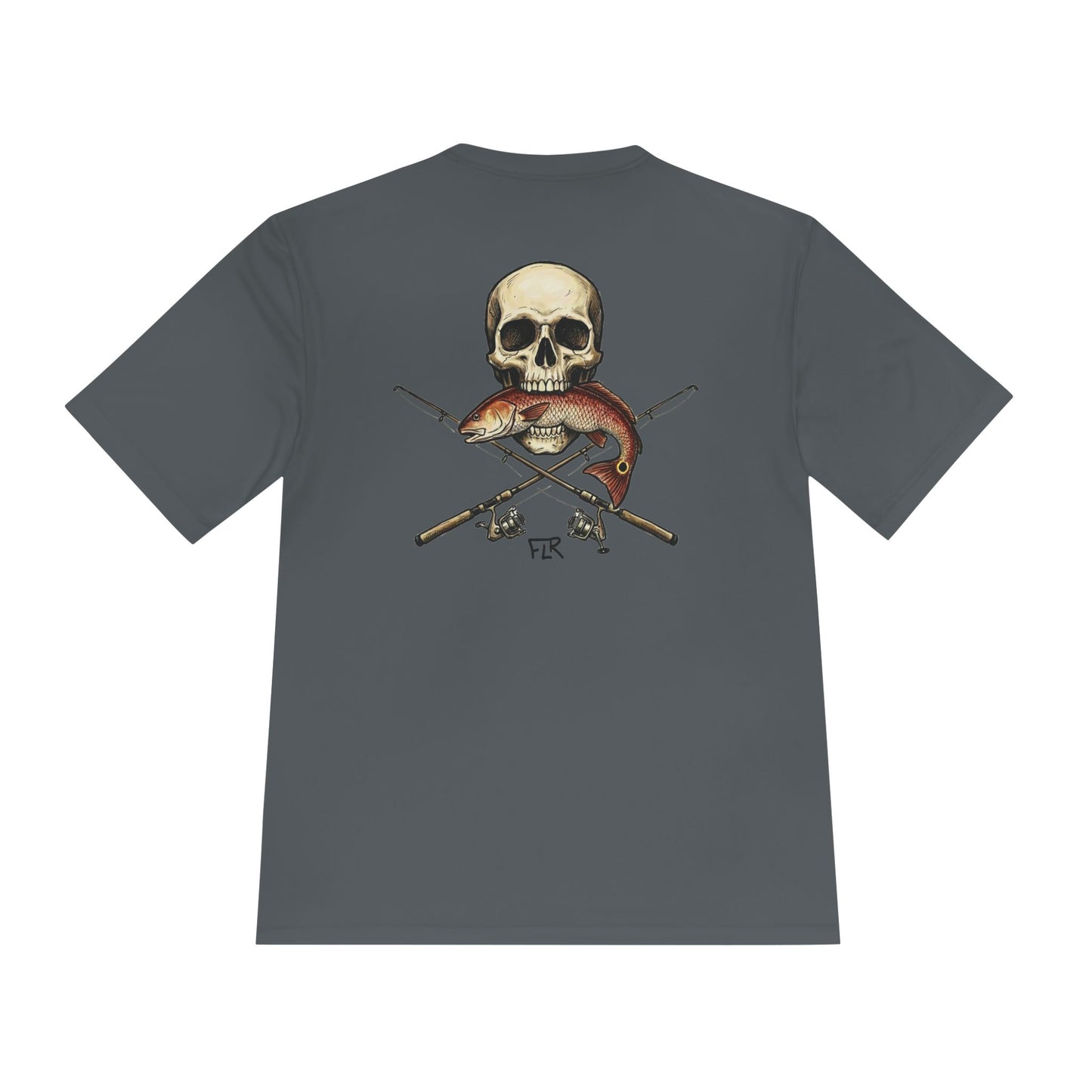 FLR Redfish Crossbones Dryfit Tee