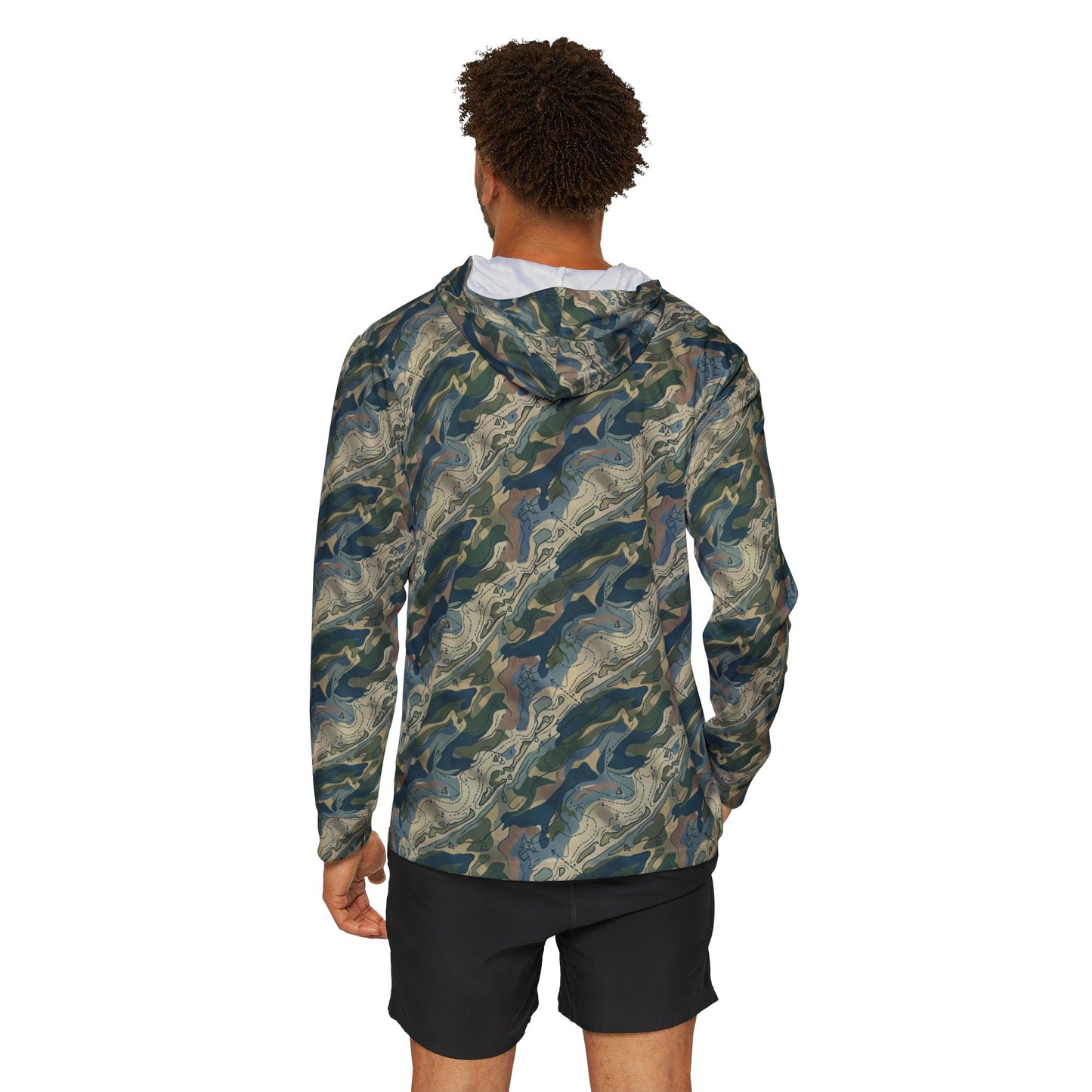 Nautical Camo Dryfit Hoodie
