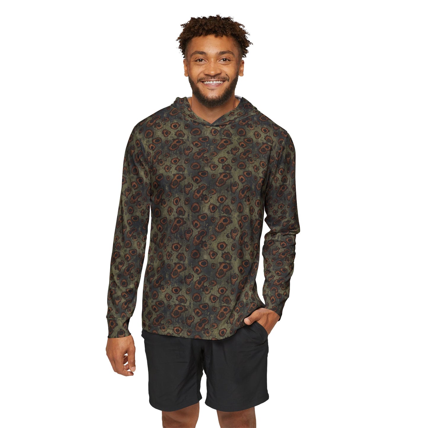 FLR Spot Camo Guide Hoodie | UPF 50+ Performance Fishing Hoodie