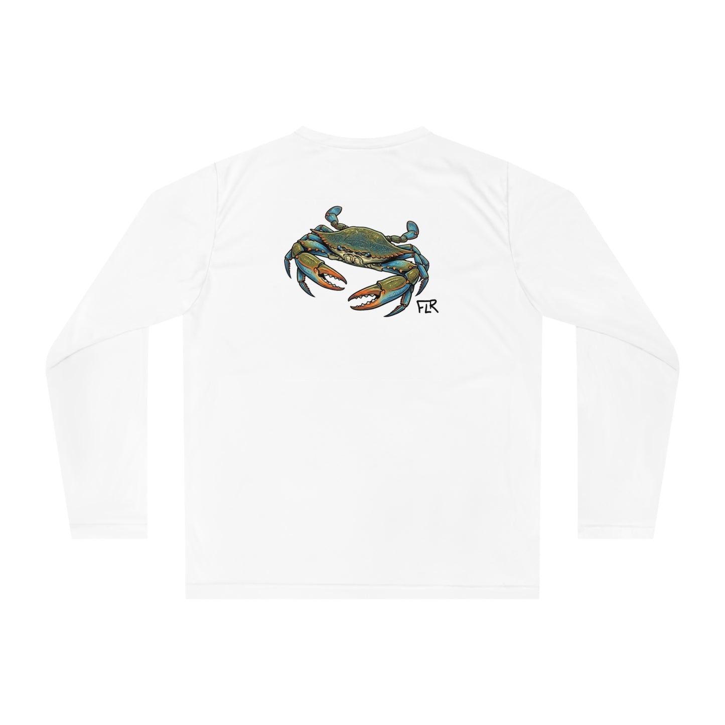 FLR Blue Crab Dry-fit Long-sleeve Shirt