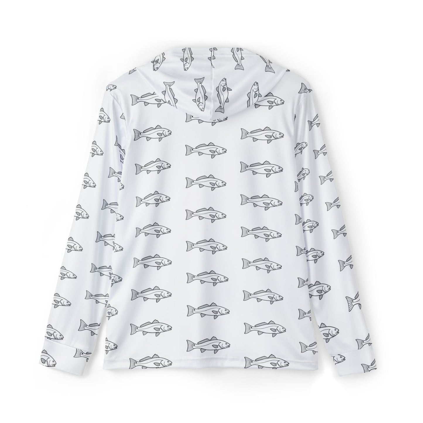 FLR Redfish Outline Dryfit Hoodie