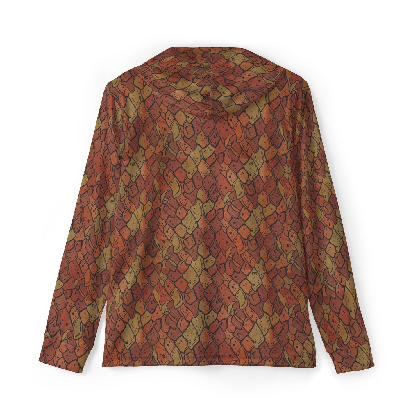 FLR Redfish Scales Camo Guide Hoodie | UPF 50+ All-Over Print Performance Hoodie