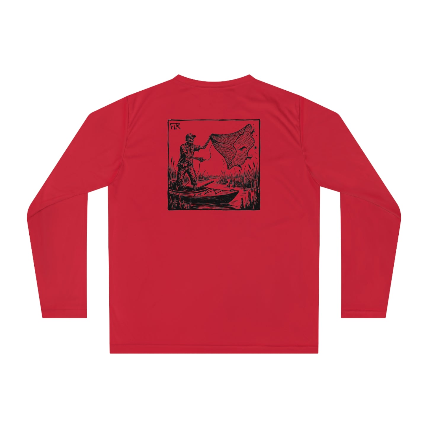 FLR Kayak Shrimpin' Dry-fit Long-sleeve Shirt
