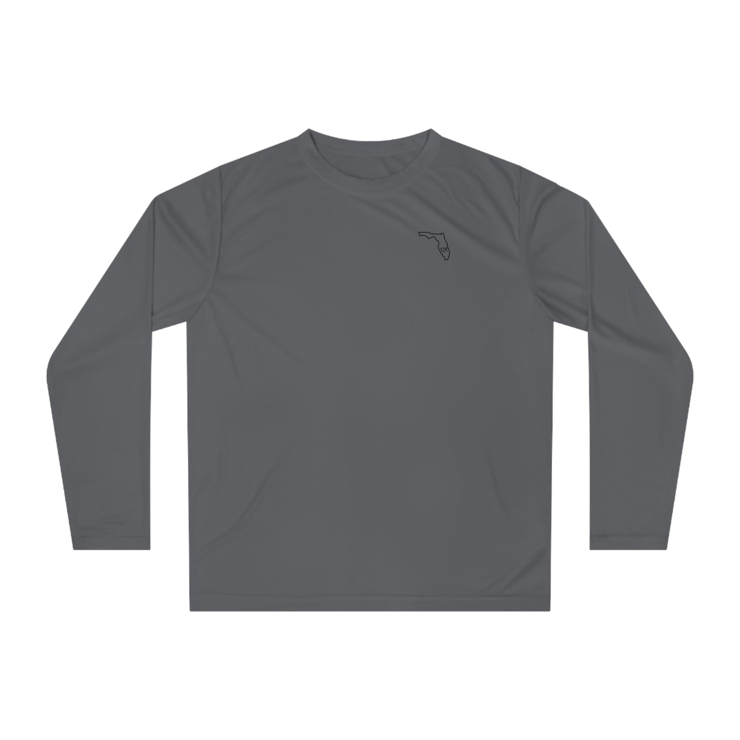 FLR Redfish Skeleton Dry-fit Long-sleeve Shirt