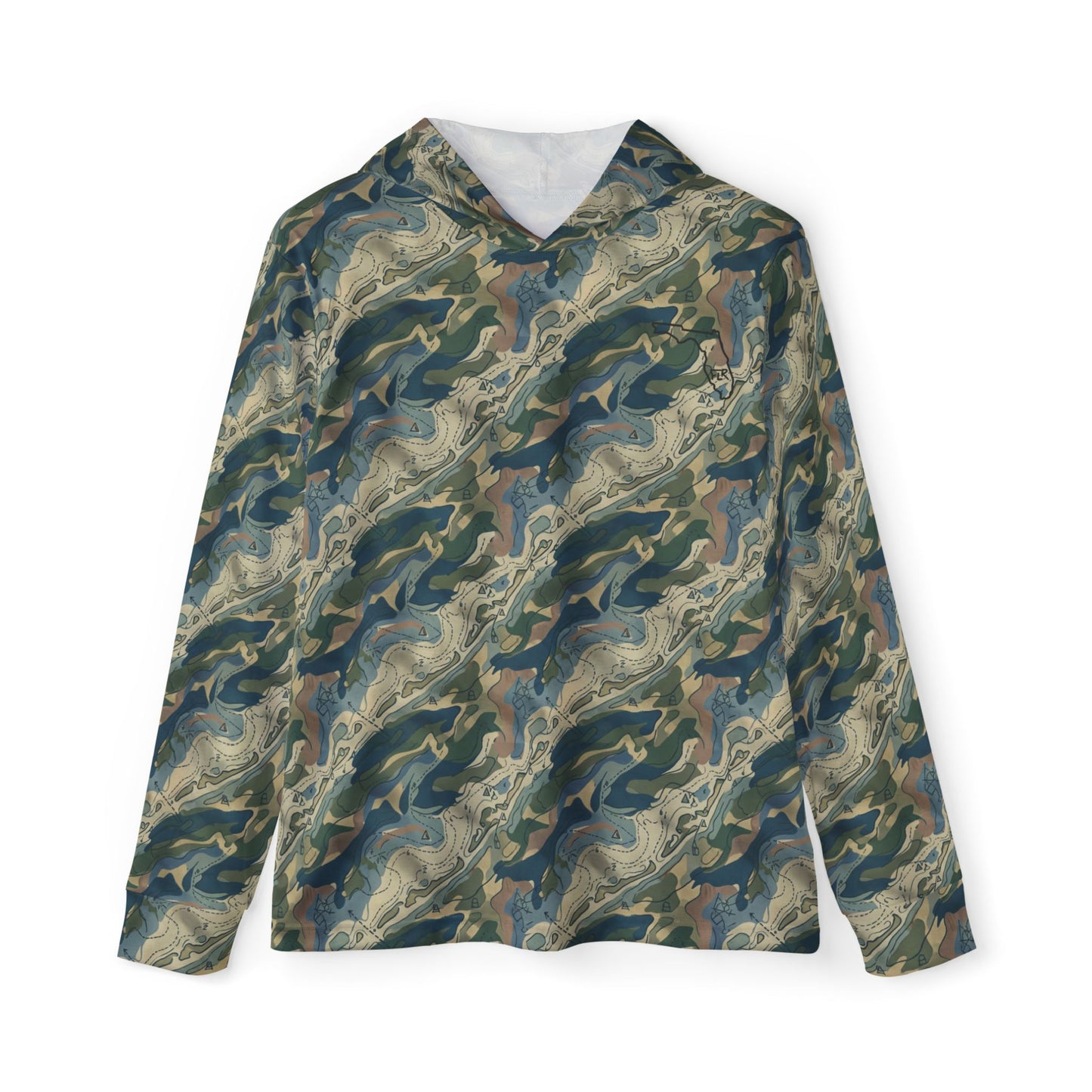 Nautical Camo Dryfit Hoodie