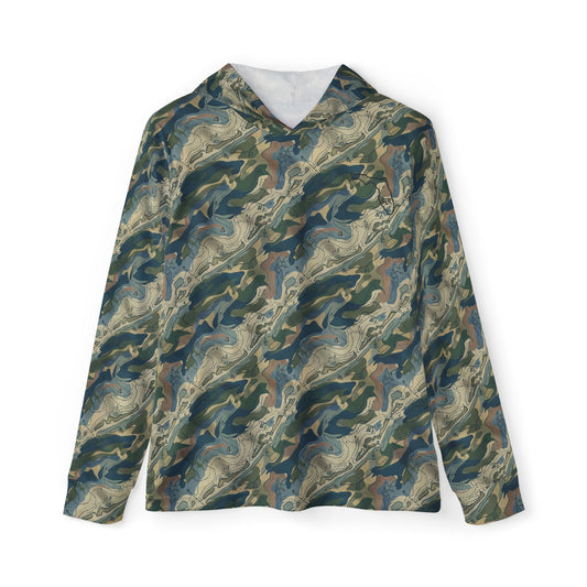 Nautical Camo Dryfit Hoodie