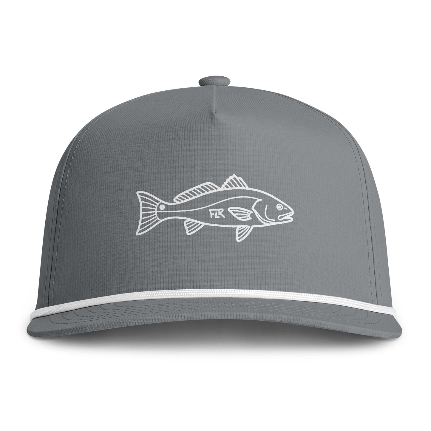 FLR Redfish Sunwashed Rope Cap | Fishing Hat for Inshore Anglers