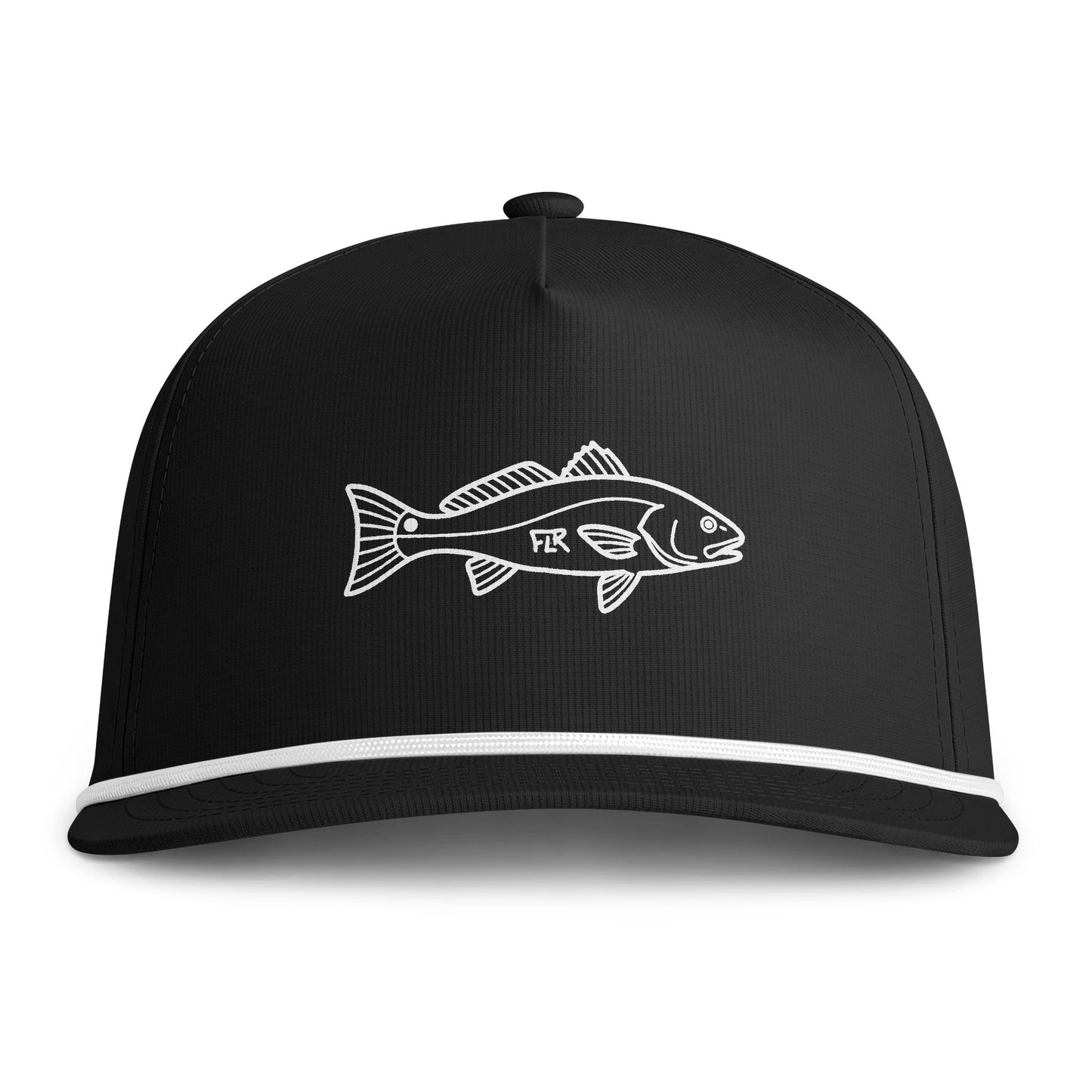 FLR Redfish Sunwashed Rope Cap | Fishing Hat for Inshore Anglers