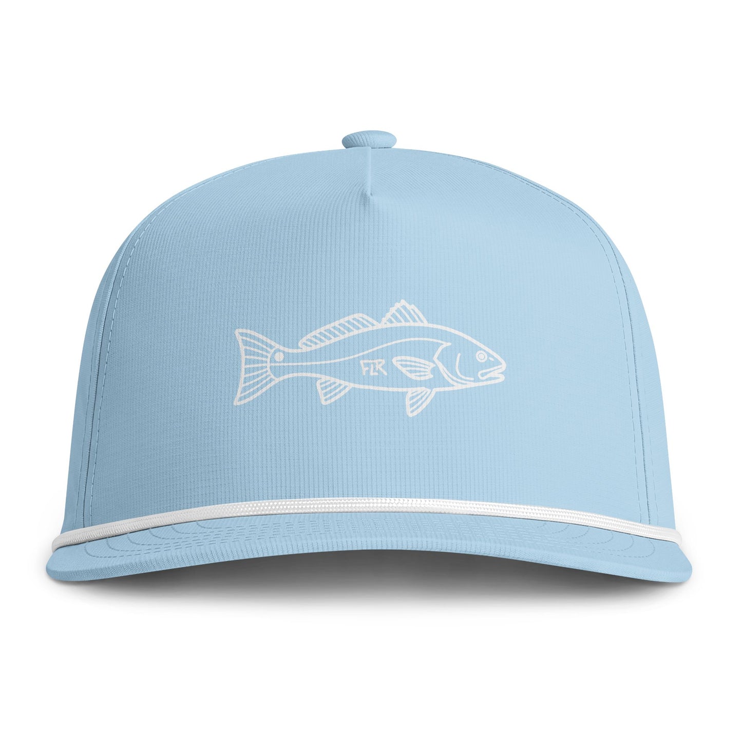 FLR Redfish Sunwashed Rope Cap | Fishing Hat for Inshore Anglers