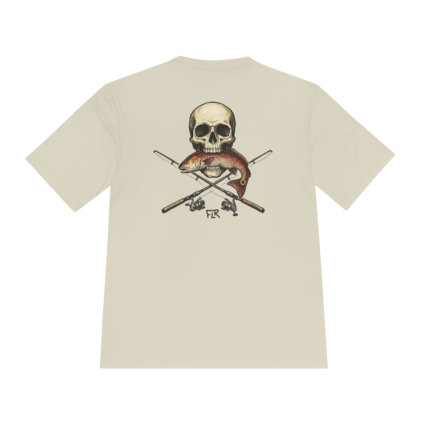 FLR Redfish Crossbones Dryfit Tee