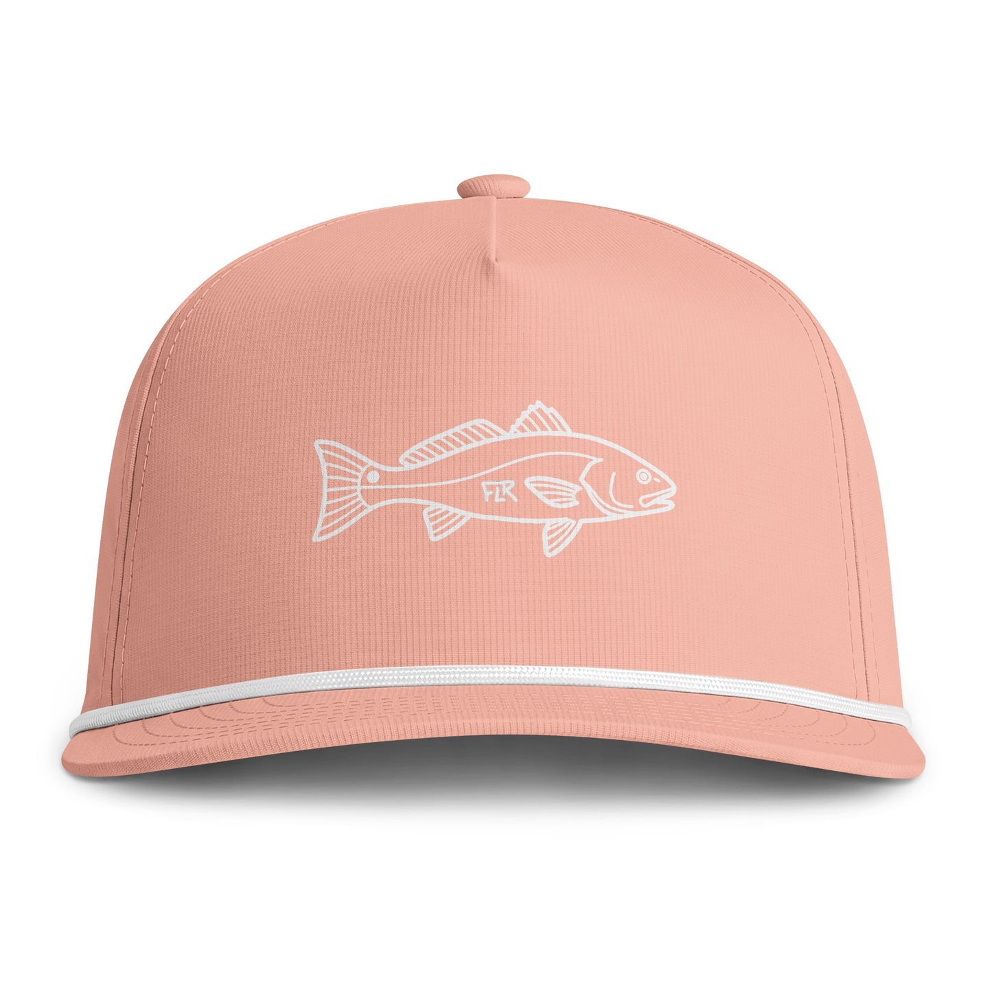 FLR Redfish Sunwashed Rope Cap | Fishing Hat for Inshore Anglers