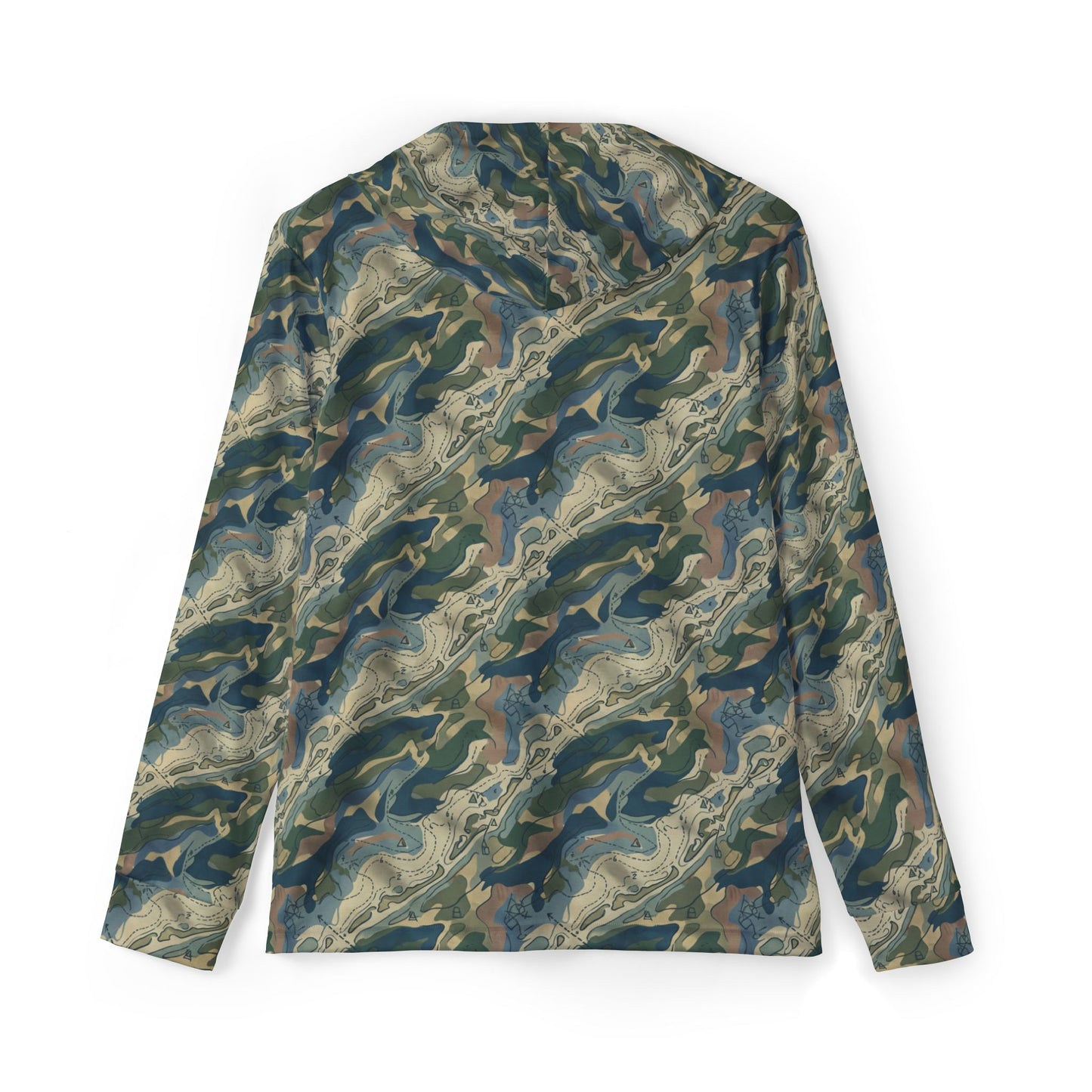 Nautical Camo Dryfit Hoodie