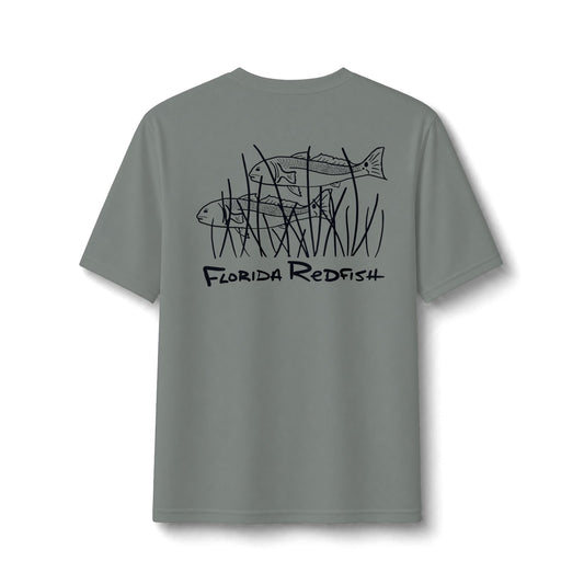 FLR Schooling Reds DryFit Tee | UPF50