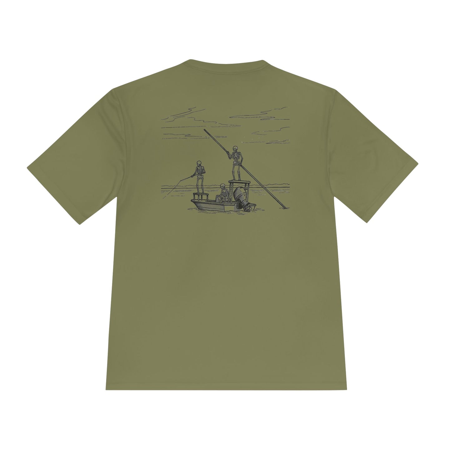 FLR Fish Til I'm Dead DryFit Tee