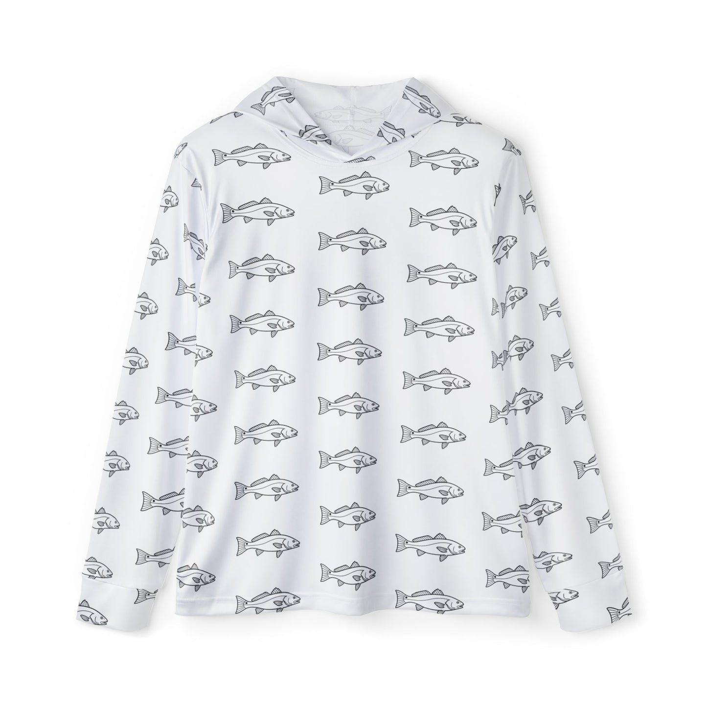 FLR Redfish Outline Dryfit Hoodie