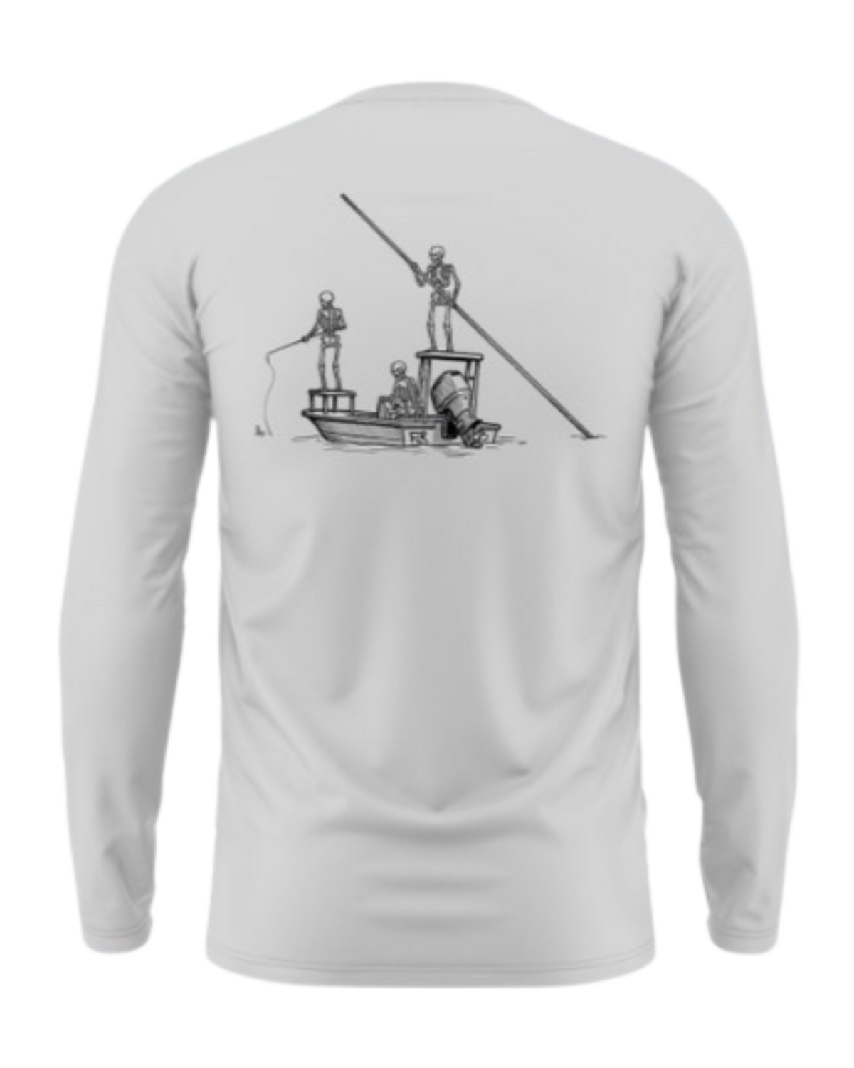Fish Til I'm Dead Dryfit Long Sleeve | UPF Performance Fishing Shirt