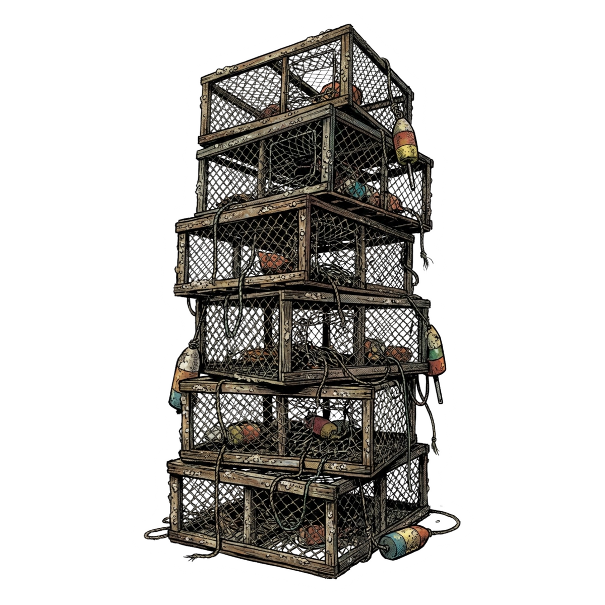 Medium Vinyl Sticker (3-4") | Redfish & Coastal Designs