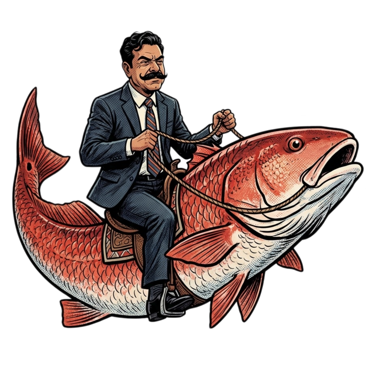 Medium Vinyl Sticker (3-4") | Redfish & Coastal Designs