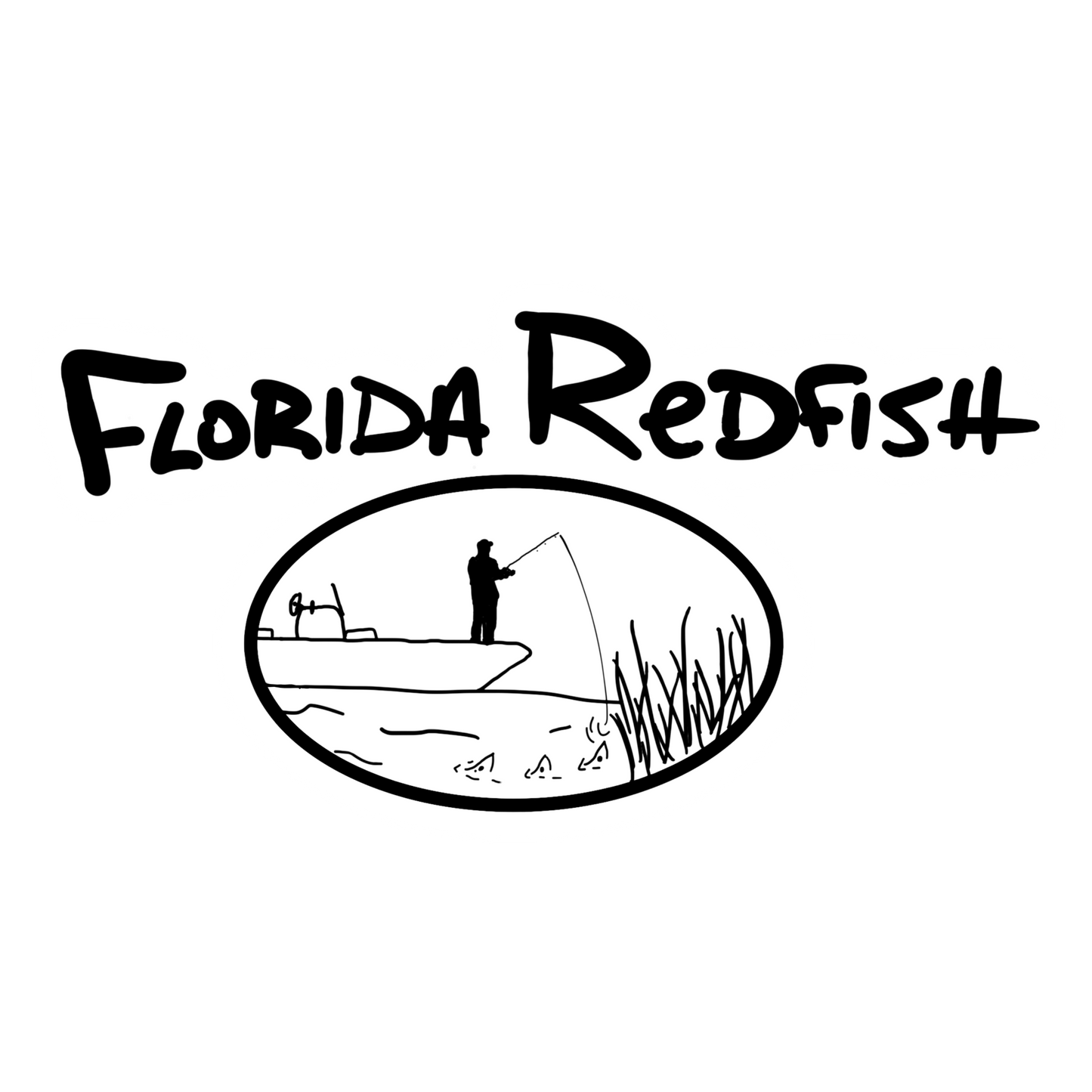 FLR Flats Fisherman Decal