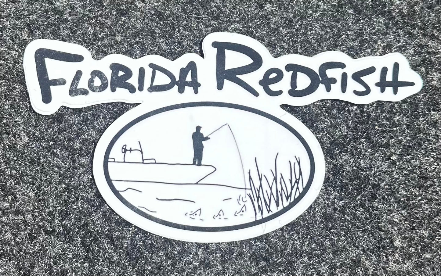 FLR Flats Fisherman Decal