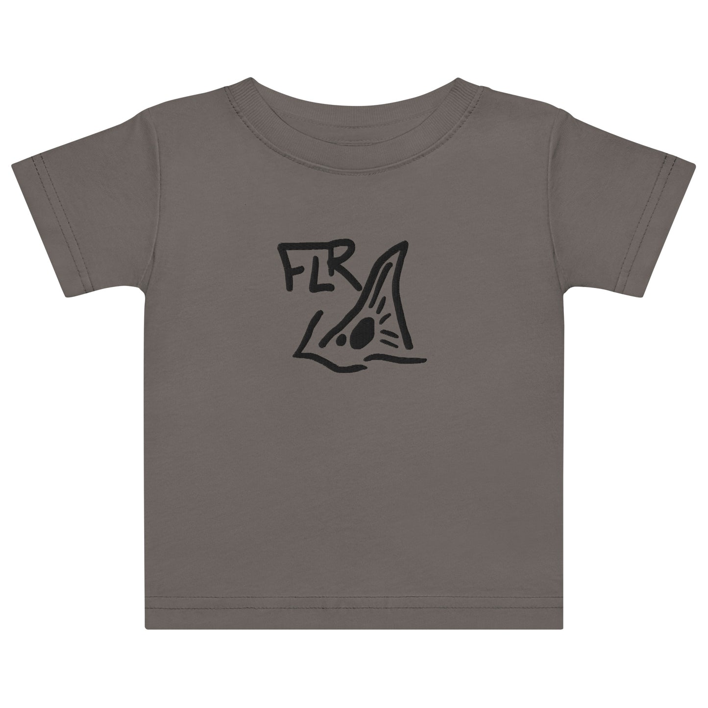 FLR Florida Outline Baby T-Shirt - Florida Redfish LLC Kids Tee - Florida Redfish LLC