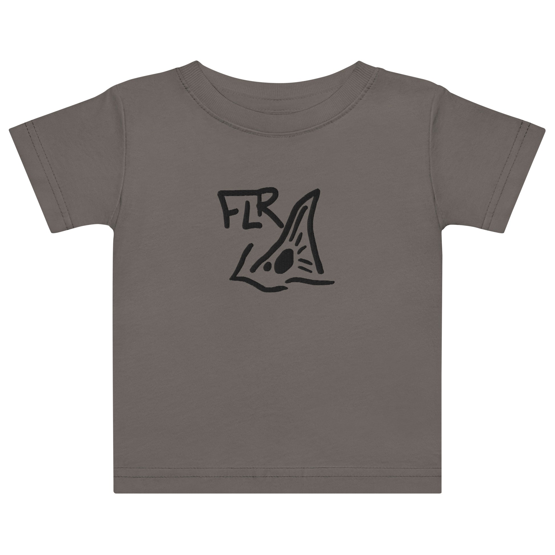 FLR Florida Outline Baby T-Shirt - Florida Redfish LLC Kids Tee - Florida Redfish LLC