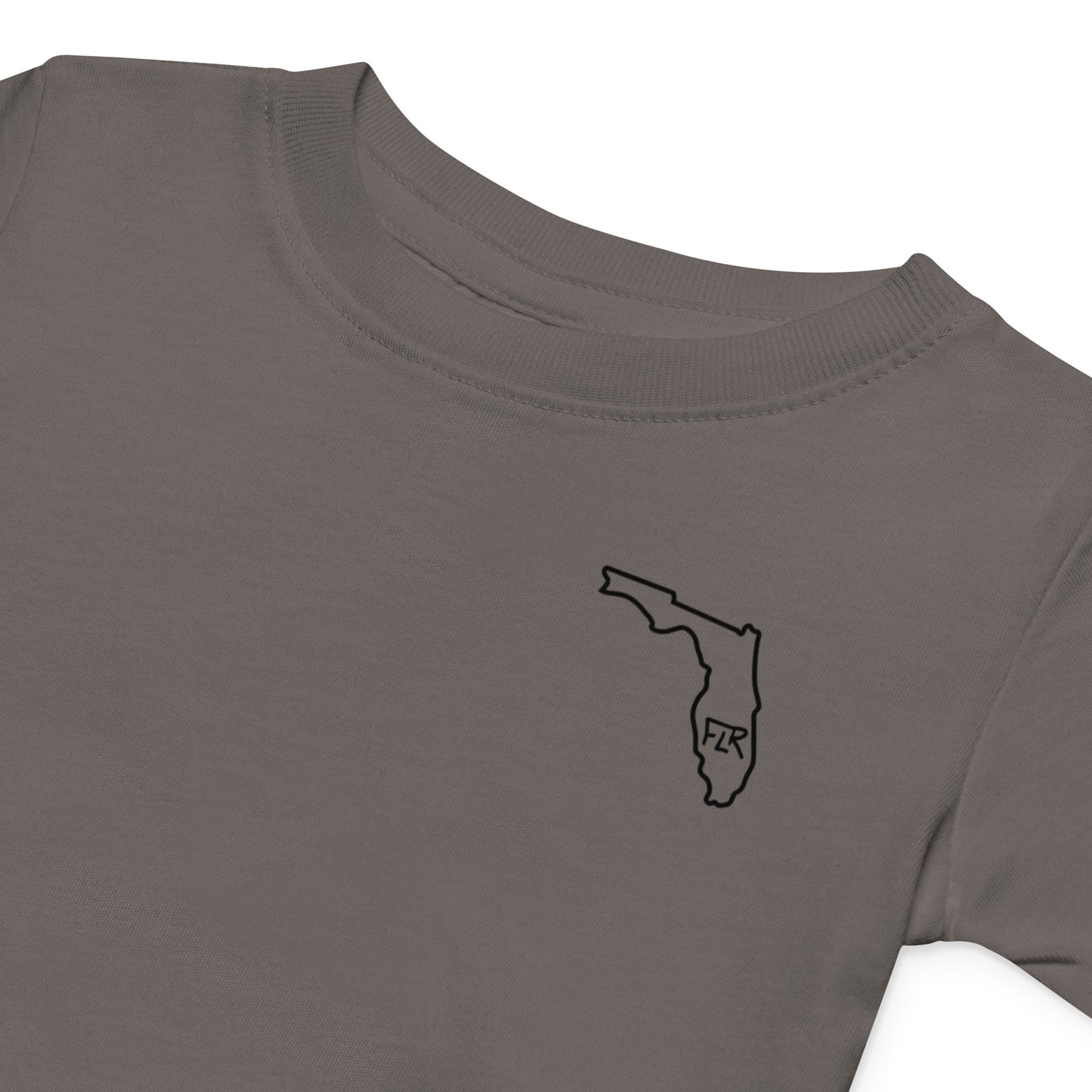 Fish Til I'm Dead Baby T-Shirt - FLR Florida Fishing Baby Tee detail view