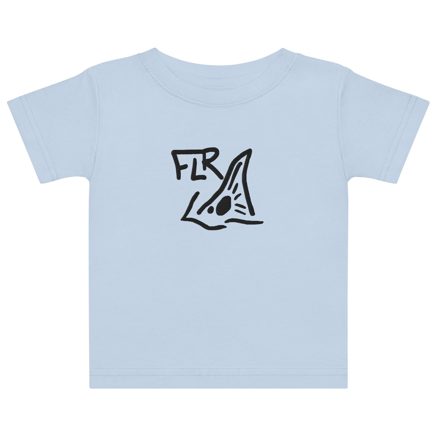 FLR Florida Outline Baby T-Shirt - Florida Redfish LLC Kids Tee detail view
