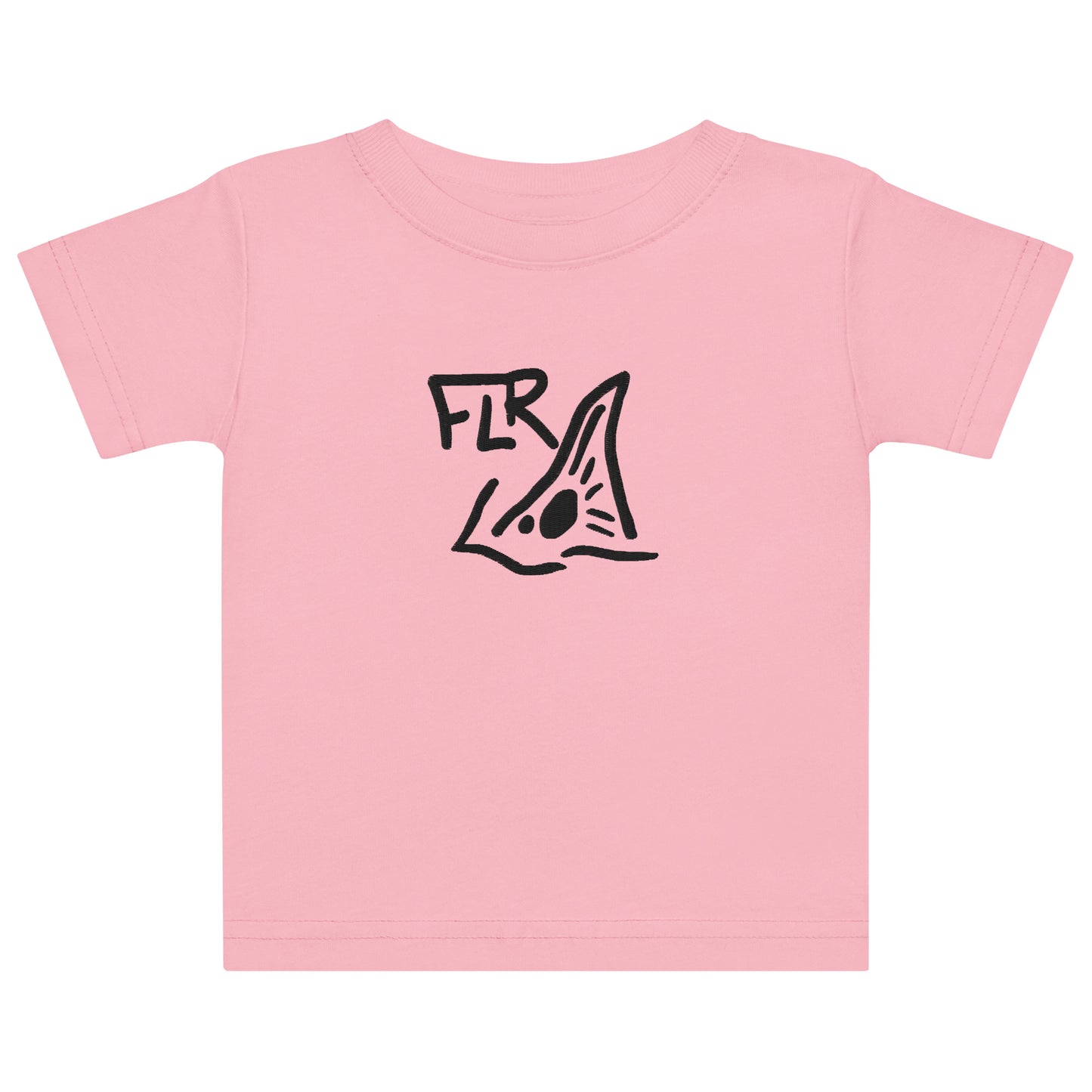 FLR Florida Outline Baby T-Shirt - Florida Redfish LLC Kids Tee detail view