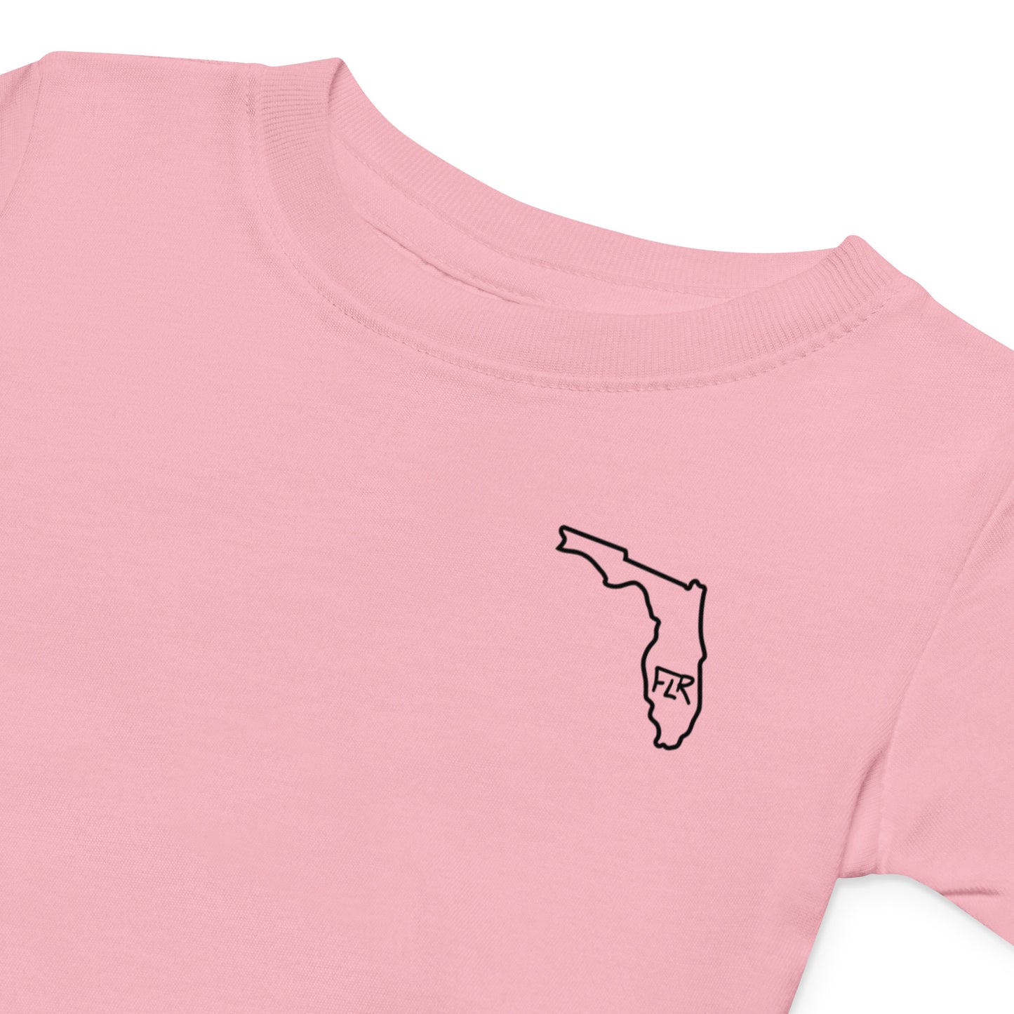 Fish Til I'm Dead Baby T-Shirt - FLR Florida Fishing Baby Tee detail view