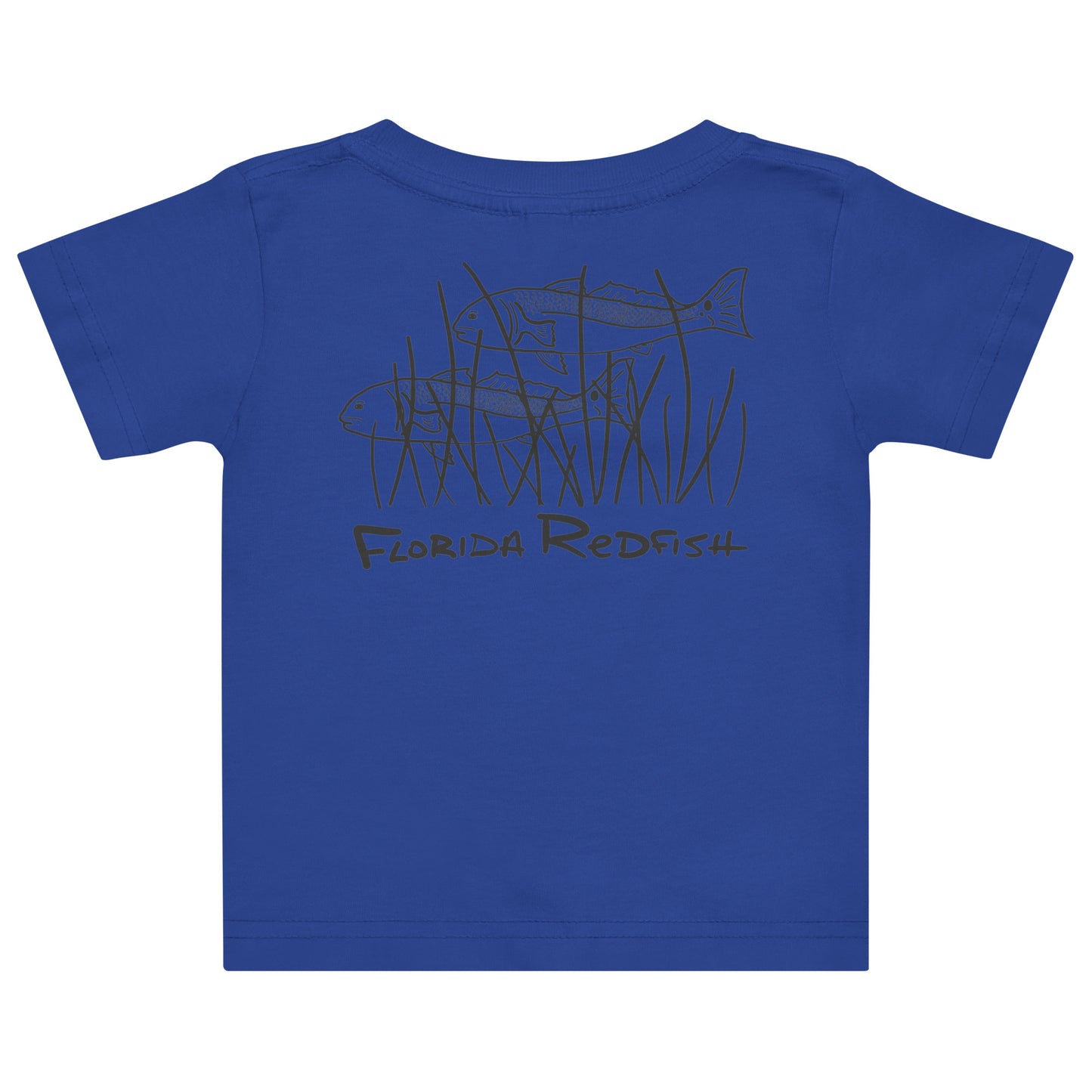 FLR Florida Outline Baby T-Shirt - Florida Redfish LLC Kids Tee detail view